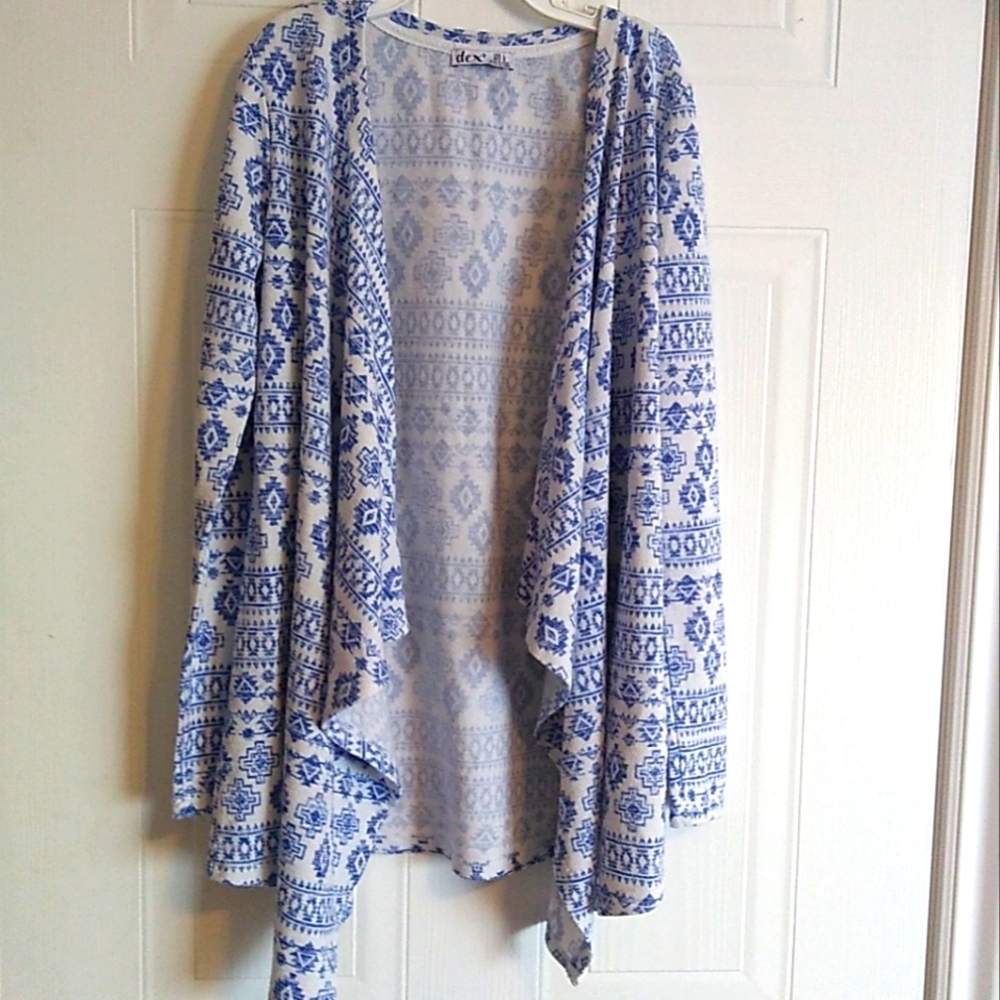 Dex Girls Waterfall Cardigan Size L